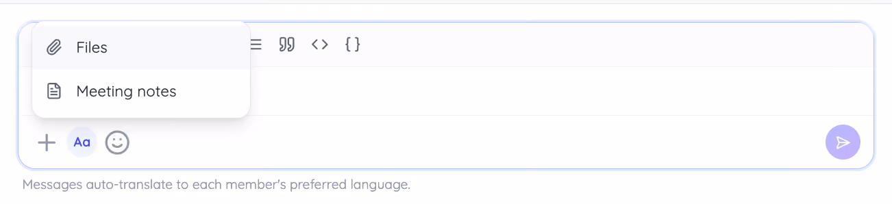 jotme chat share documents