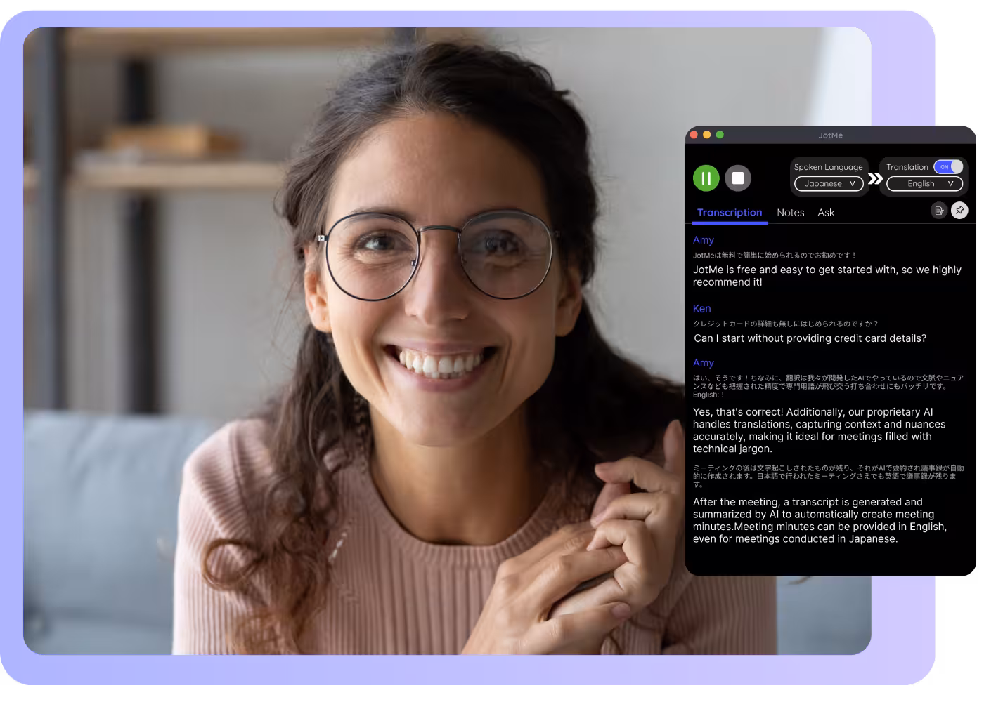 Traductor de voz con IA