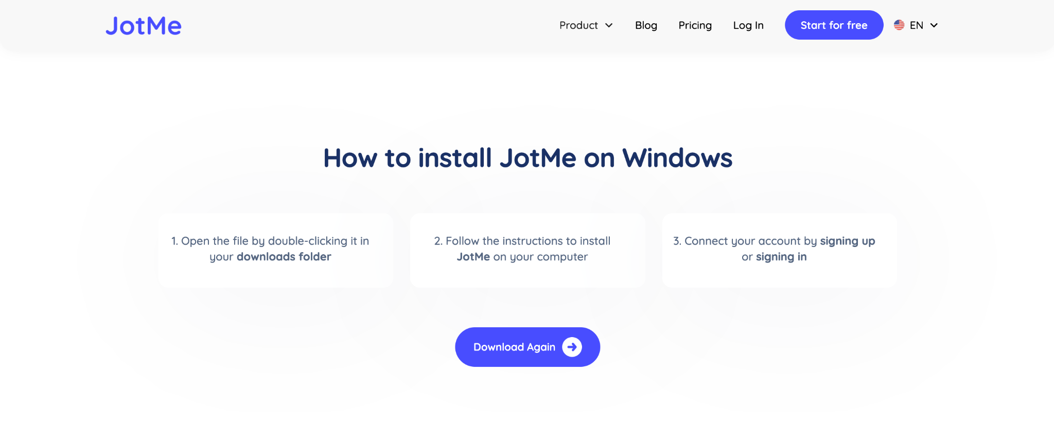 jotme windows installation guide