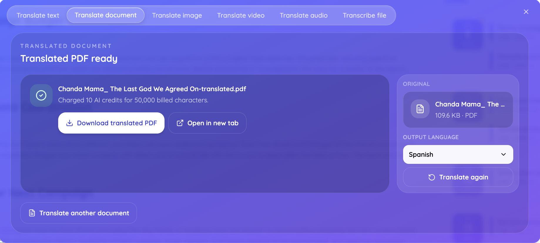 descargar salida del traductor de pdf de jotme