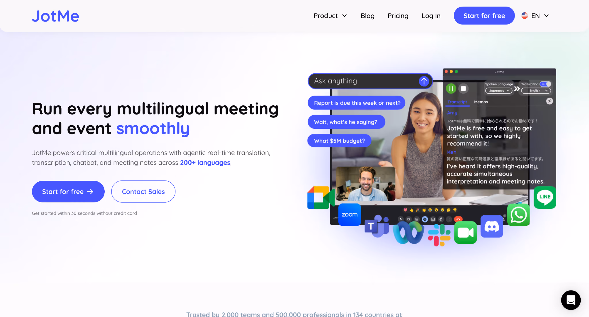 jotme homepage