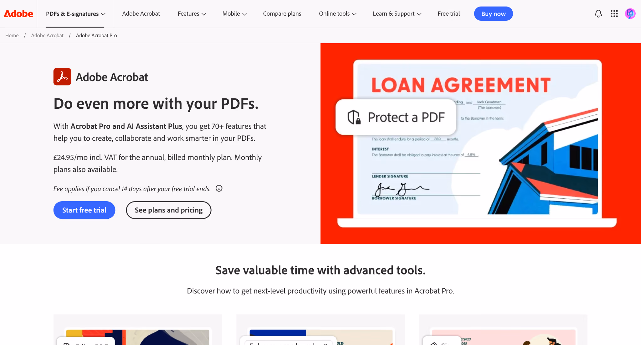 adobe acrobat homepage