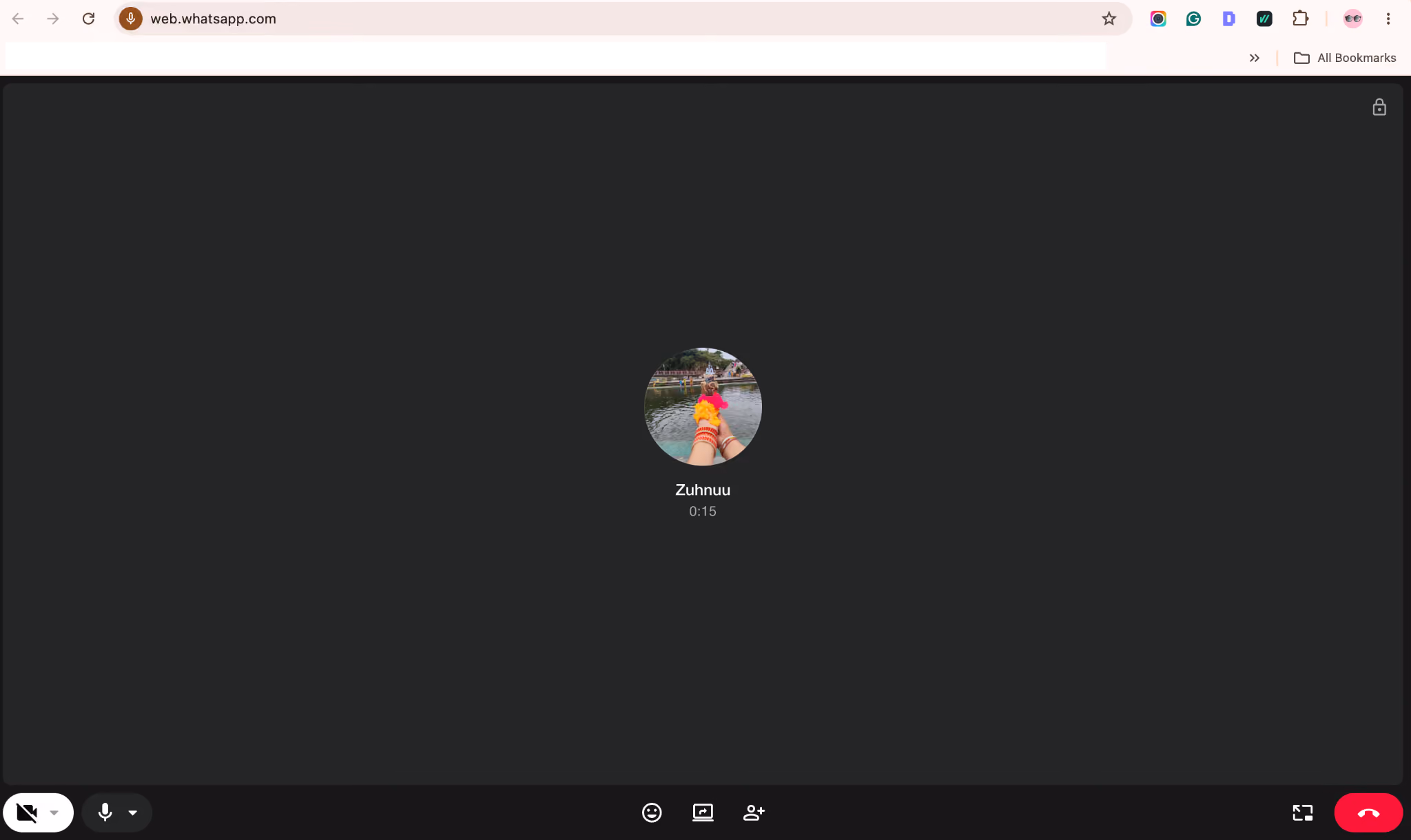 open whatsapp on web