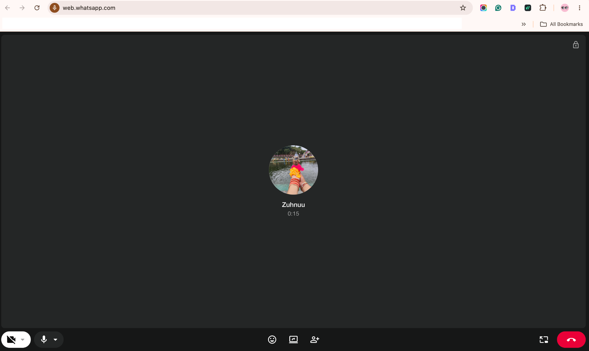 open whatsapp on web