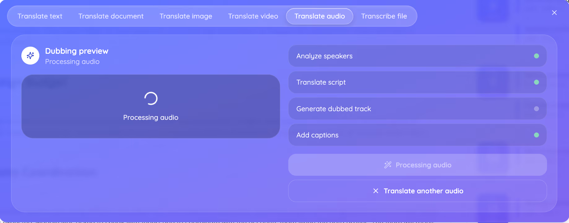 jotme analyze audio