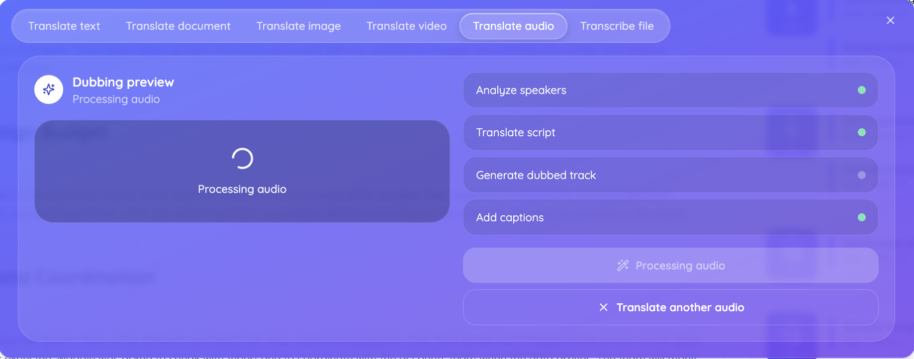 jotme analyze audio