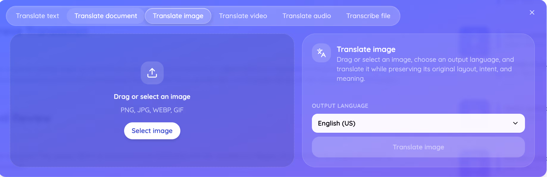 jotme image translation
