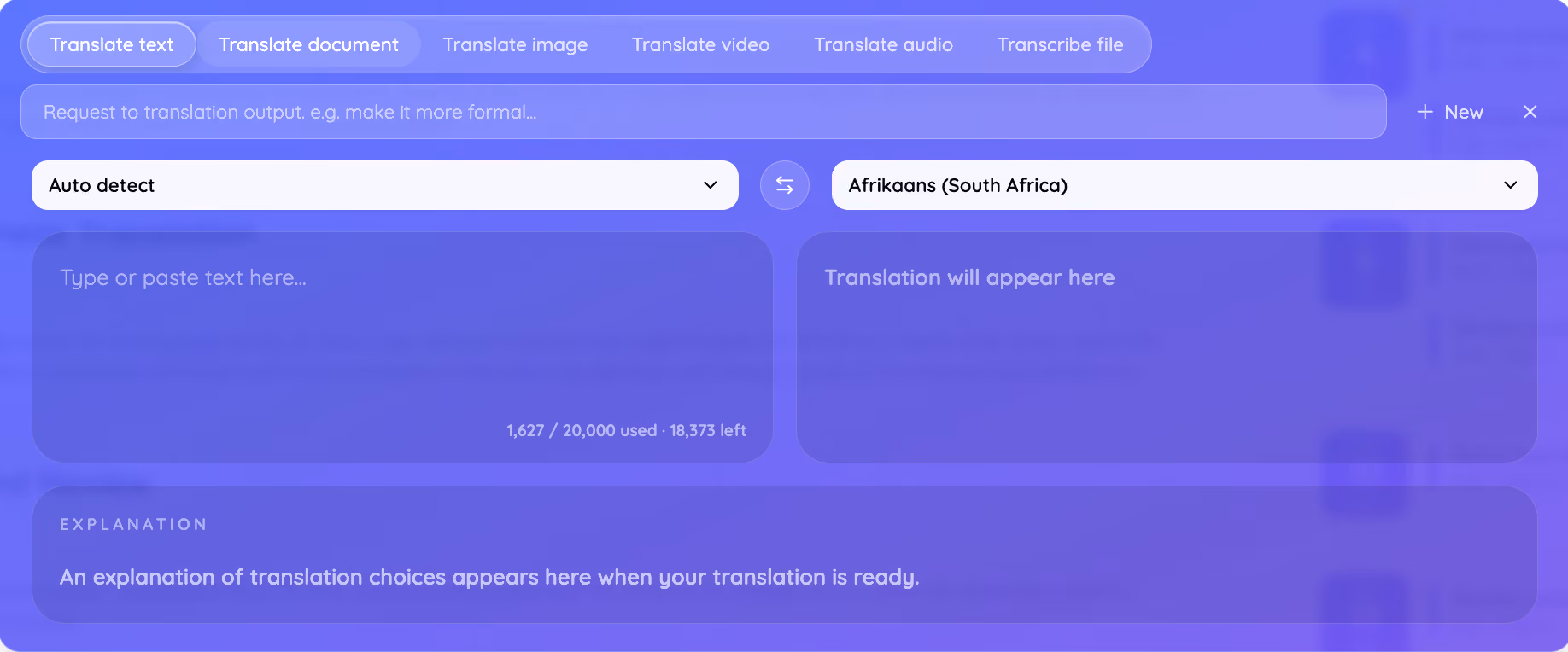 jotme text translation