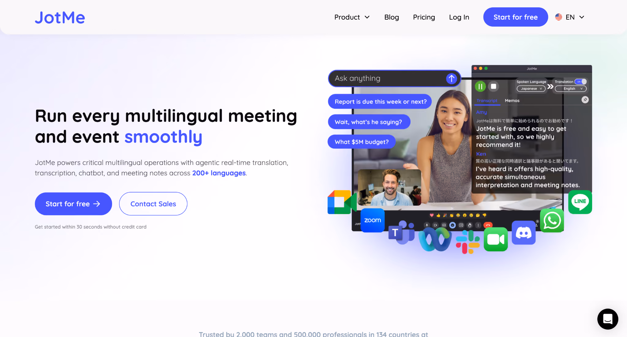 jotme homepage