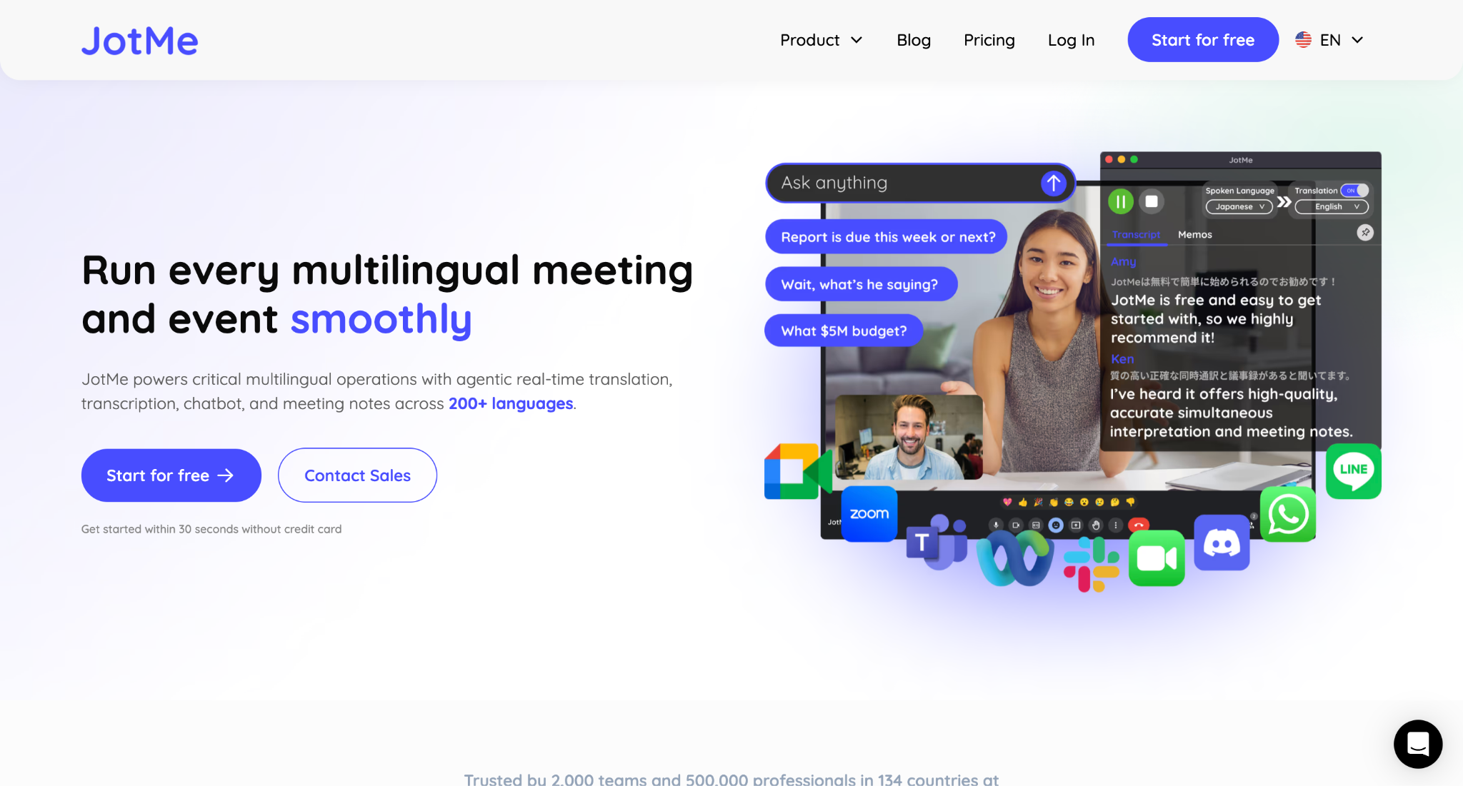 jotme homepage