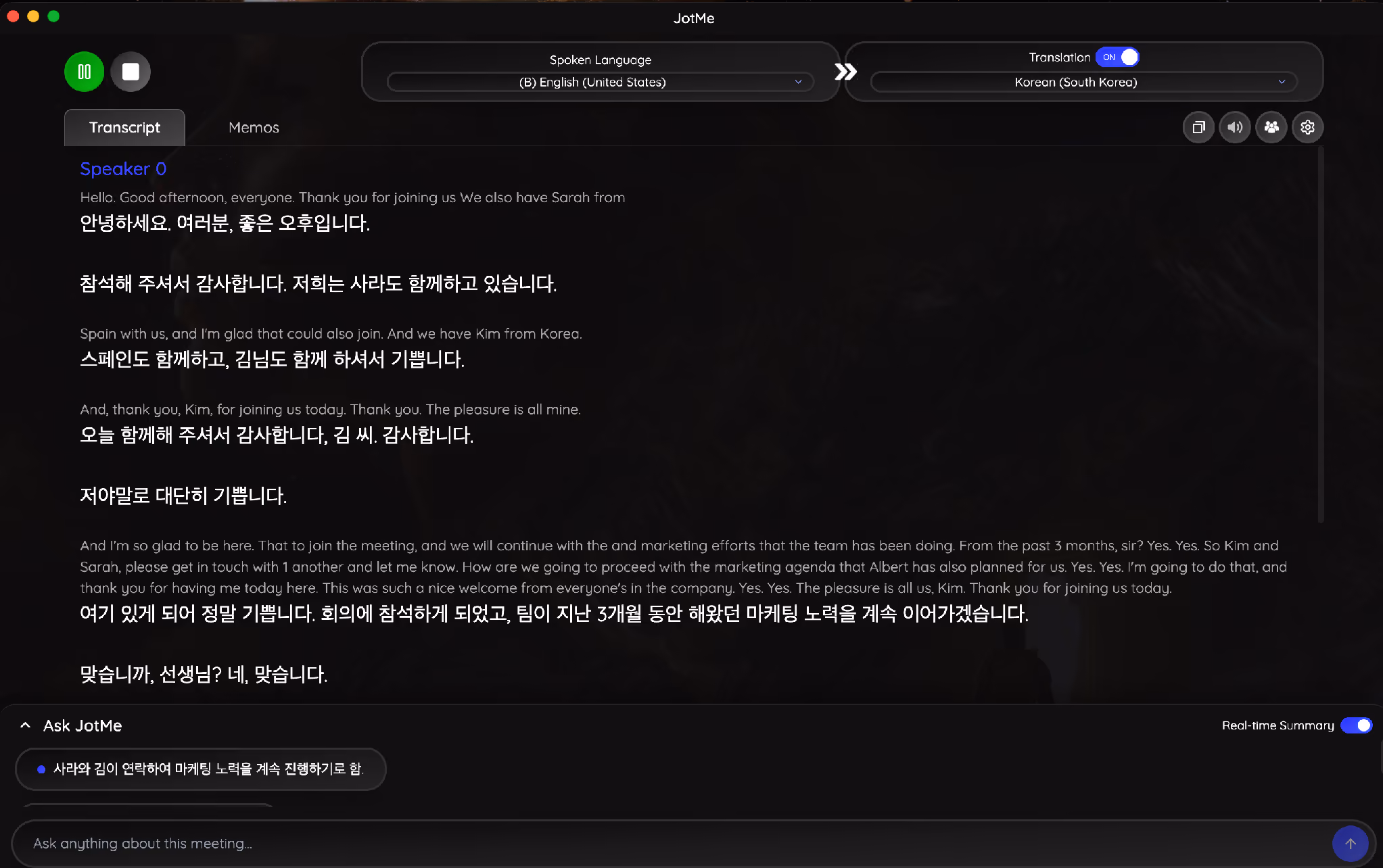 jotme live translation