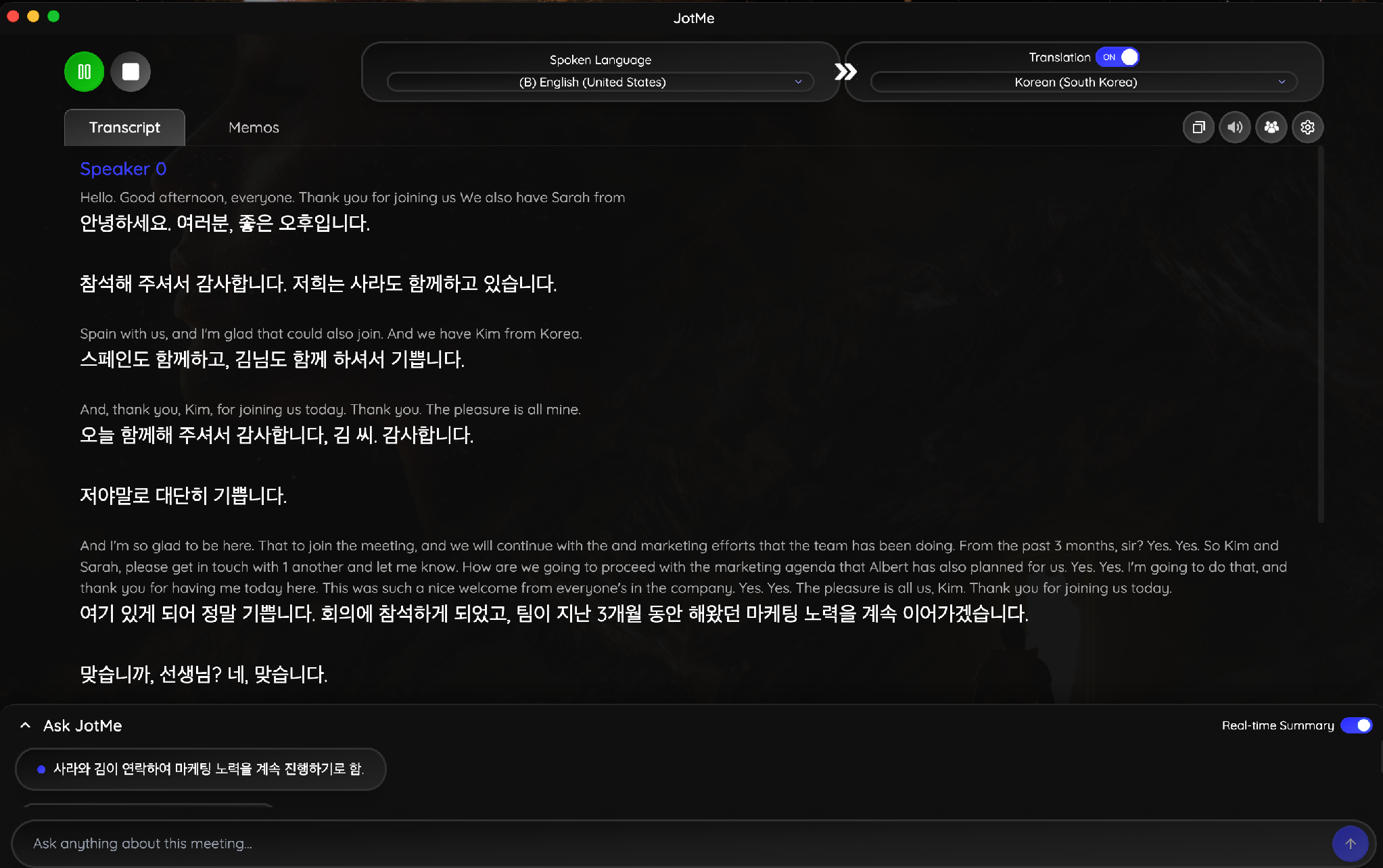 jotme live translation