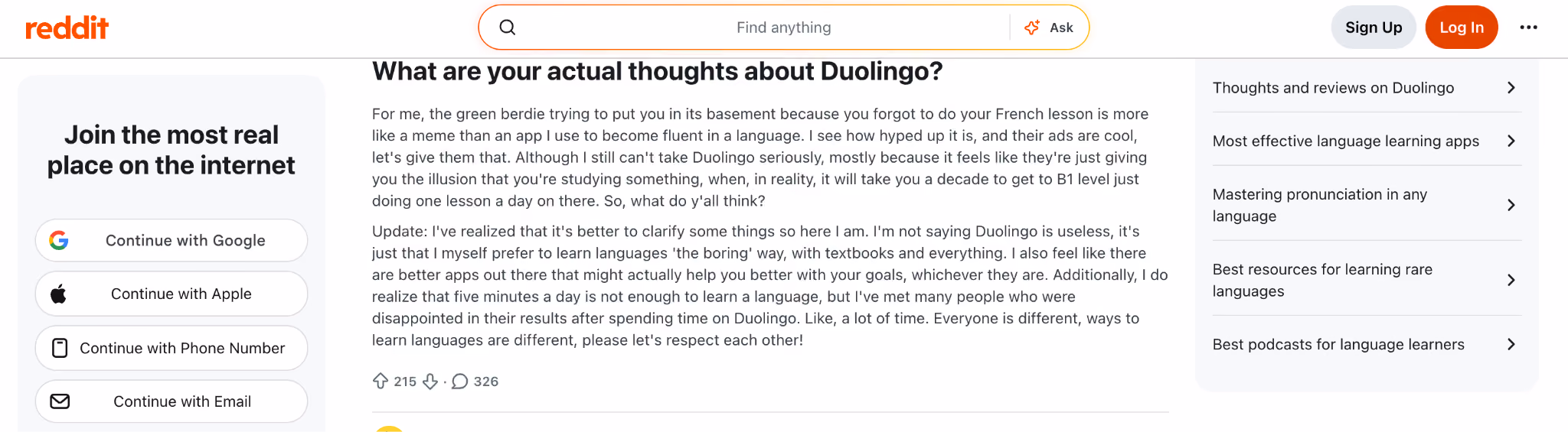 duolingo reddit users