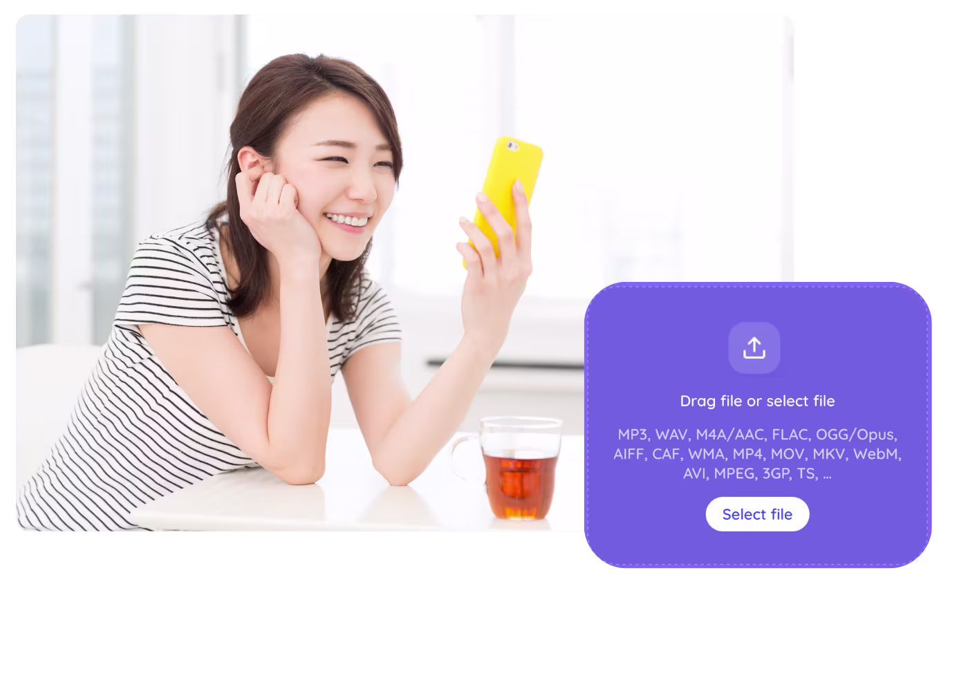 Japanese Transcript for Voice memos & dictation