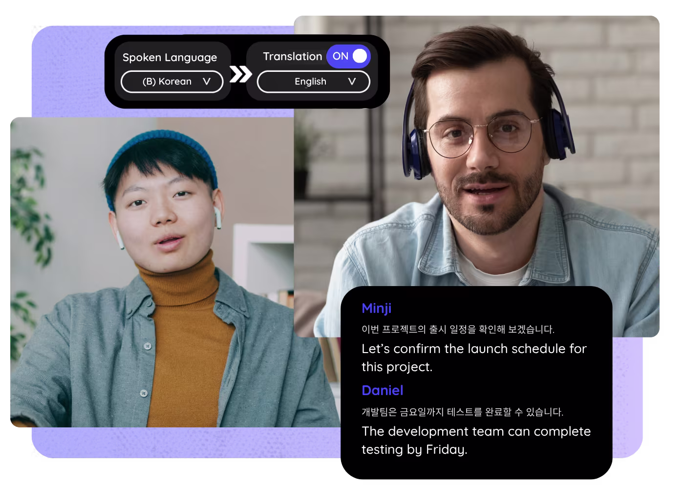 Korean to English Live Translation: Real-Time AI | JotMe