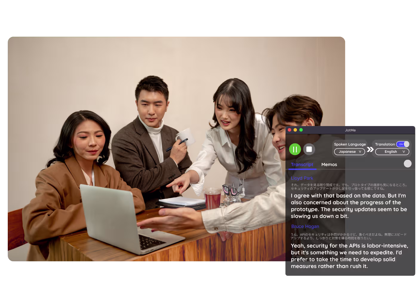 English to Korean Live Translation for Training and webinars