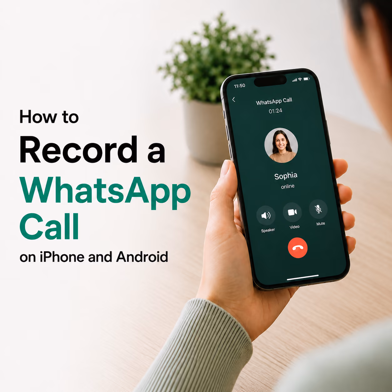 How to Record a WhatsApp Call on iPhone and Android