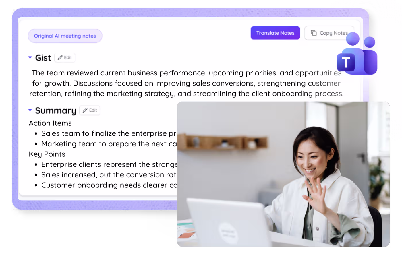 Teams AI Summary: Real-Time & Post-Meeting, No Bot