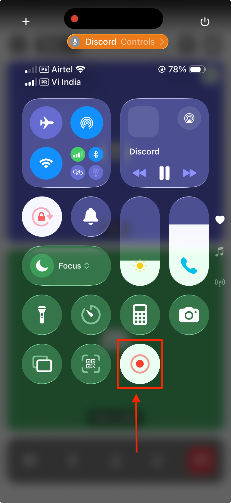 iPhoneの画面収録