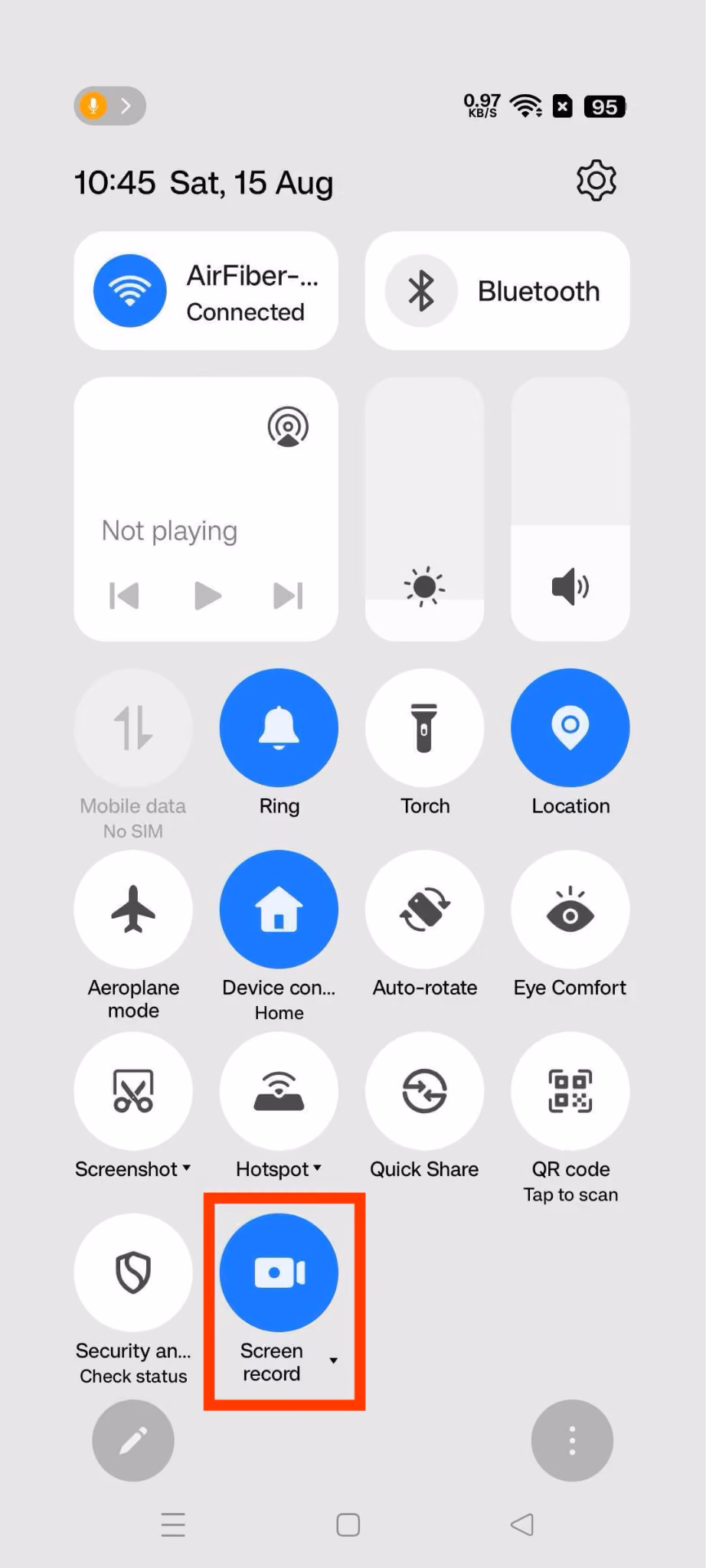 screen recorder on android