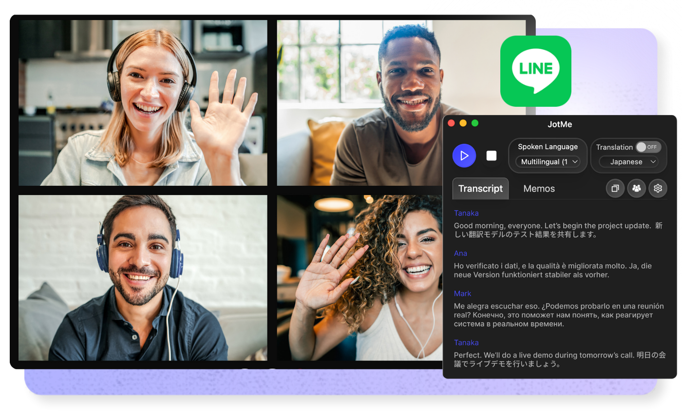 LINE Call Translation: Real-Time AI Captions & Voice