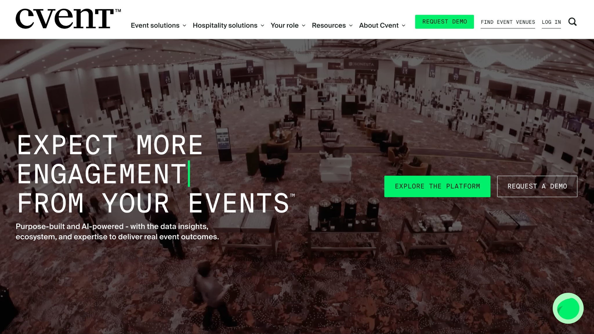 cvent homepage