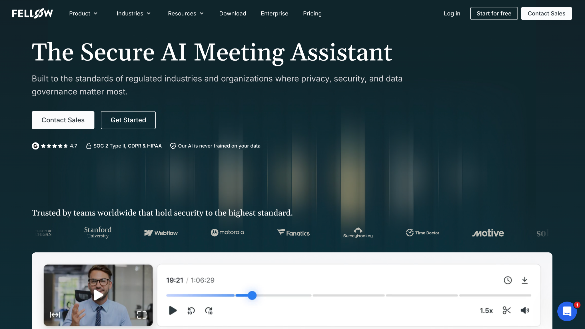 fellow homepage