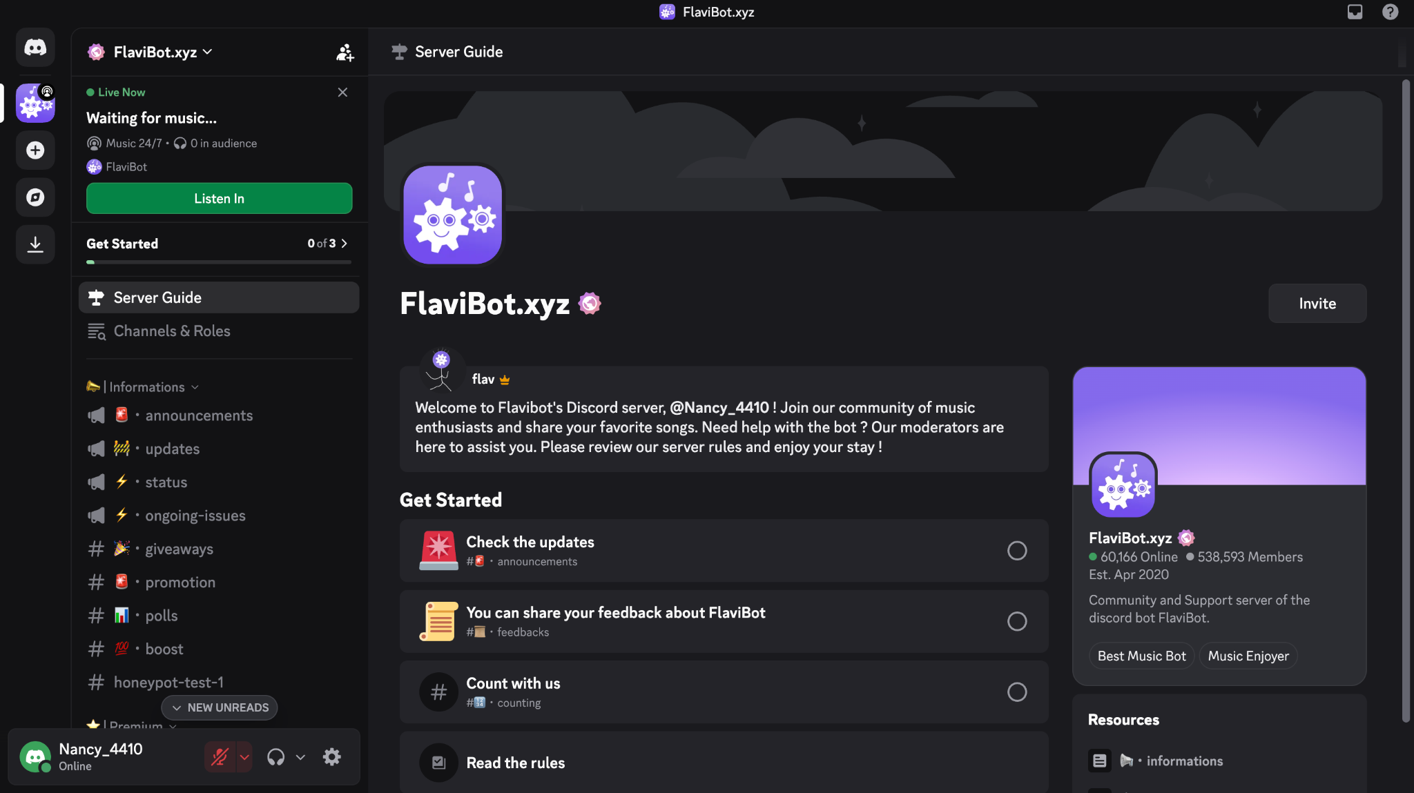 flavibot homepage