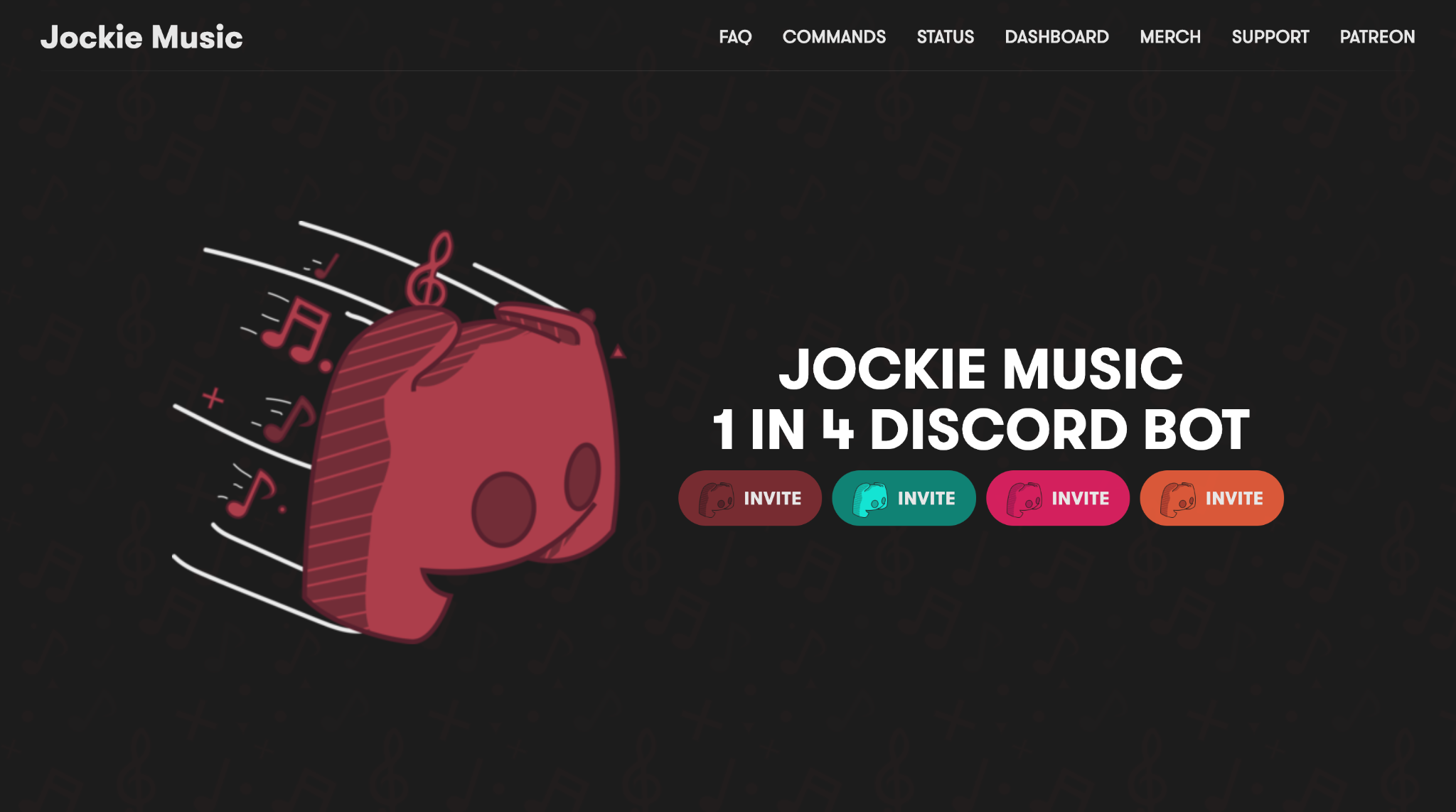 jockie music homepage