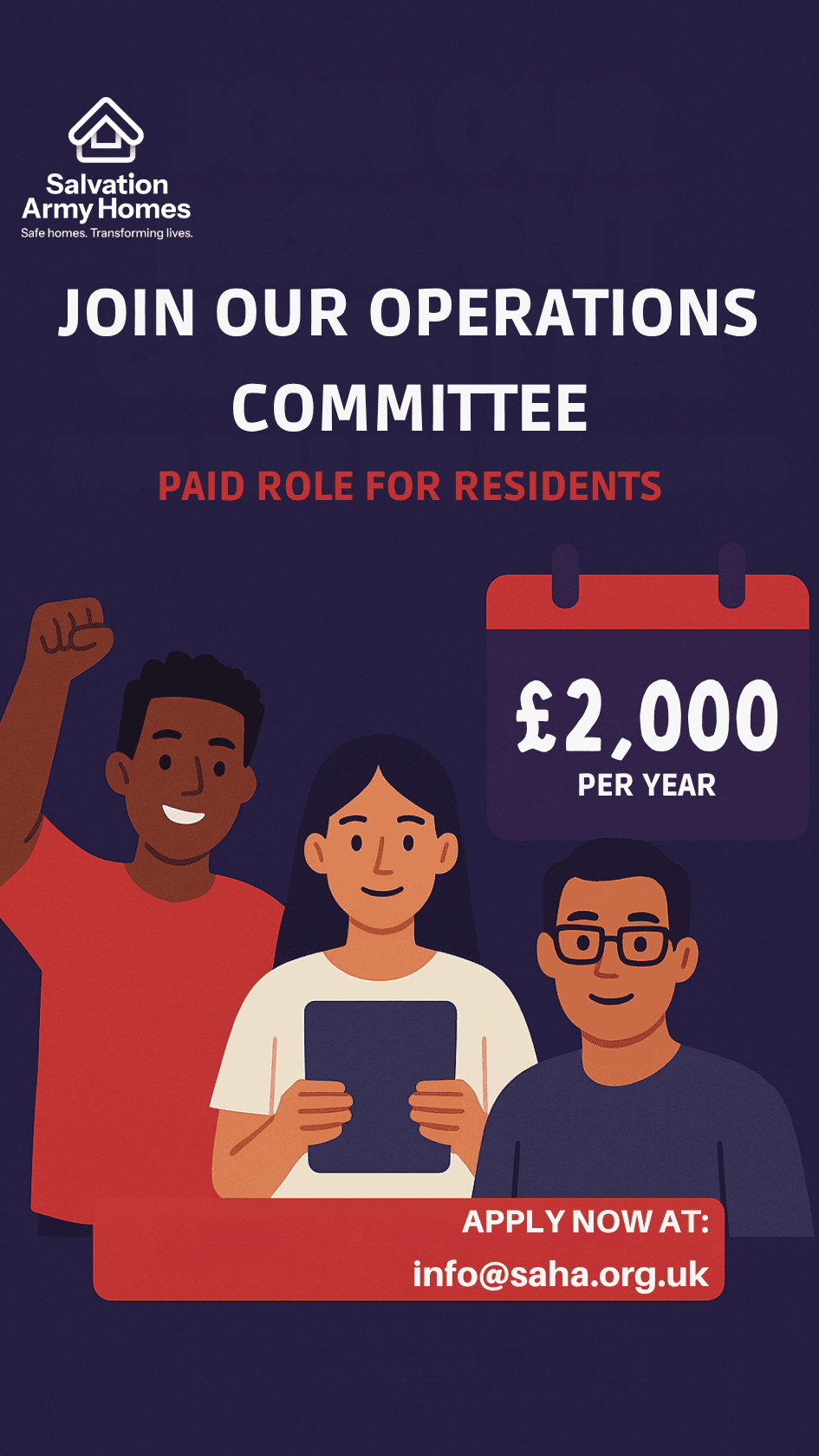 Your voice matters - join our Operations Committee