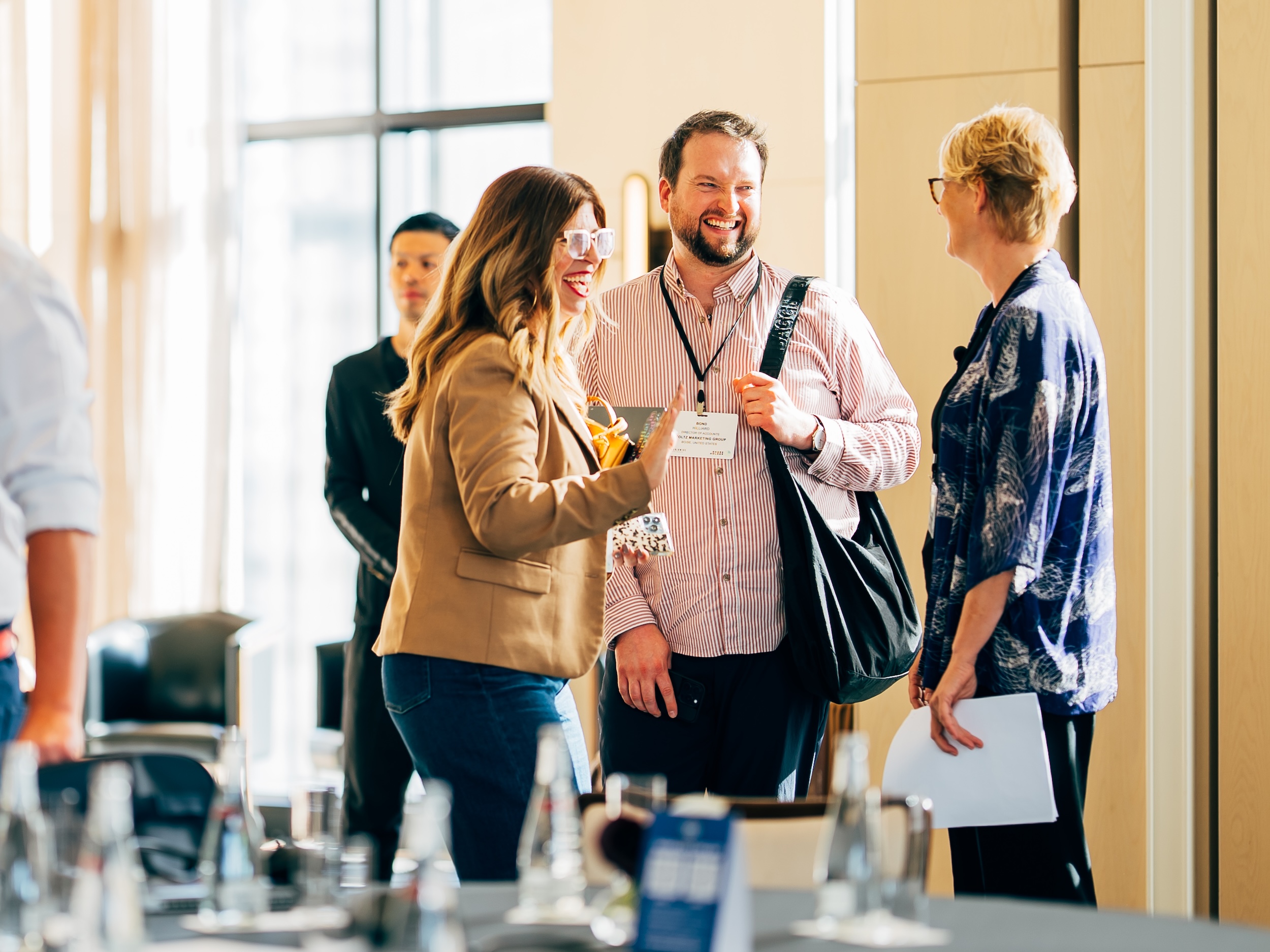 Corporate photography Tokyo - international gathering of advertising agencies