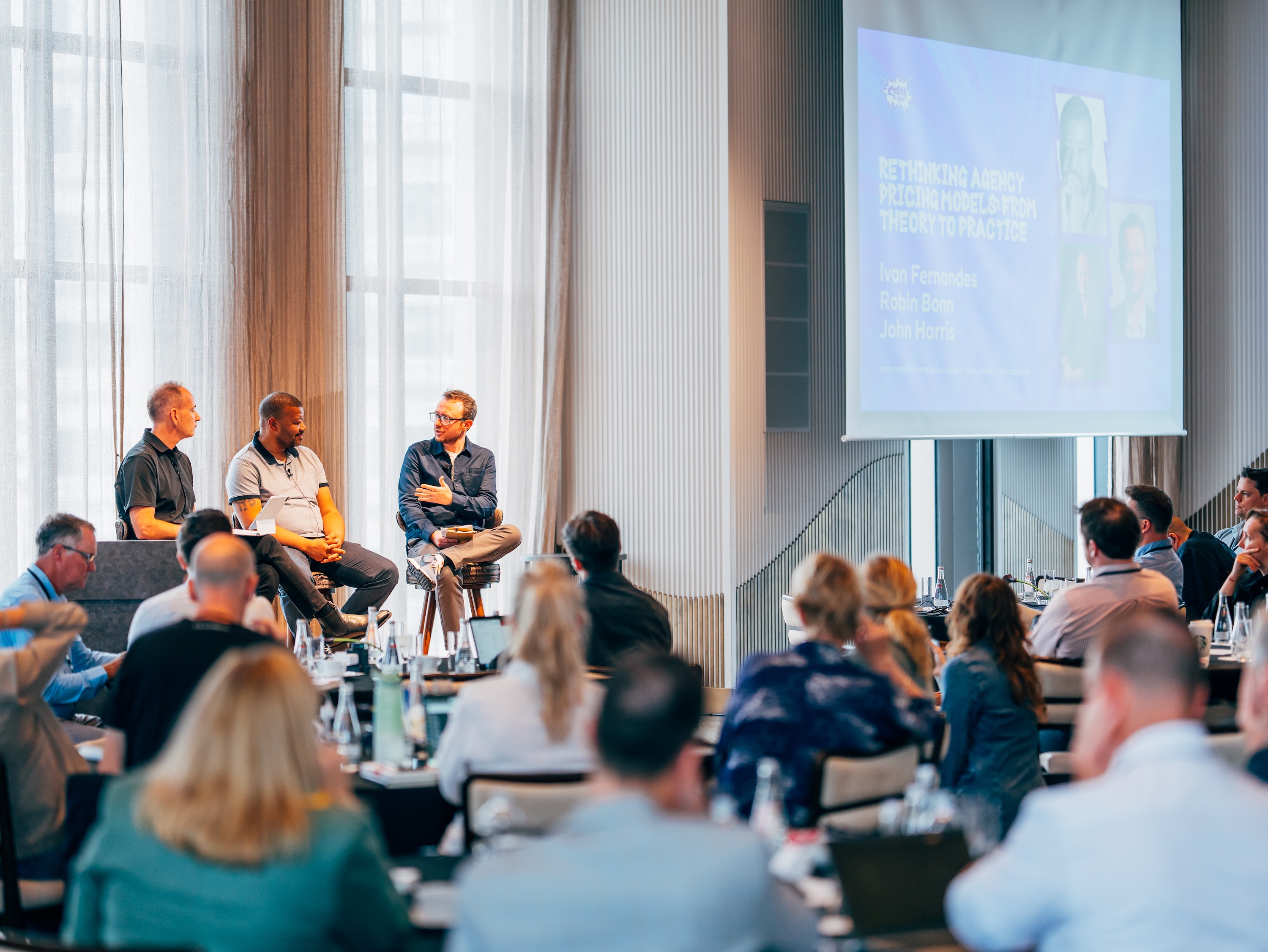 Corporate photography Tokyo - international gathering of advertising agencies