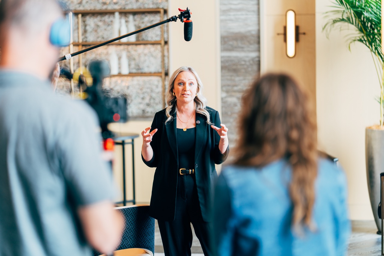 corporate interview filming in tokyo