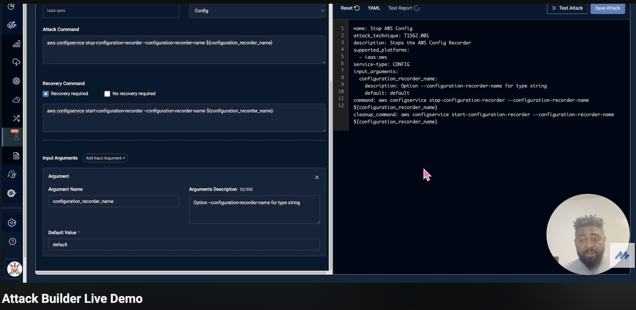 Mitigant Attack Builder: Create Custom Cloud Attacks in Seconds.