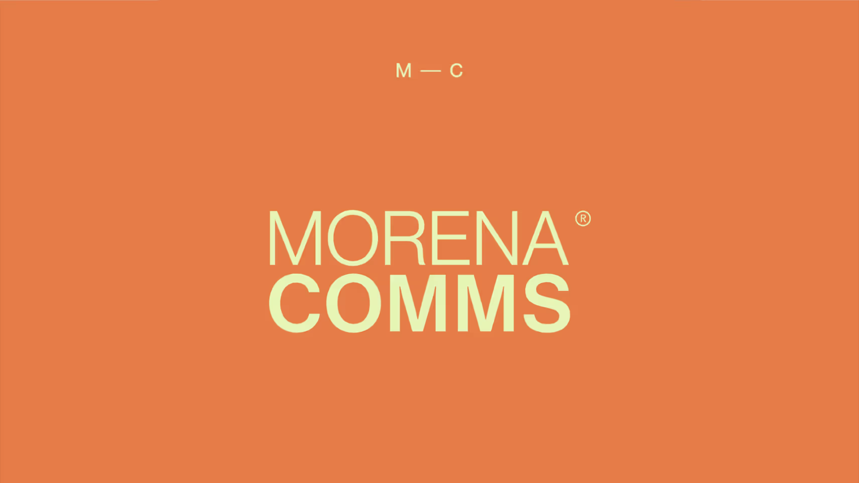 morenacomms client screenshot 1