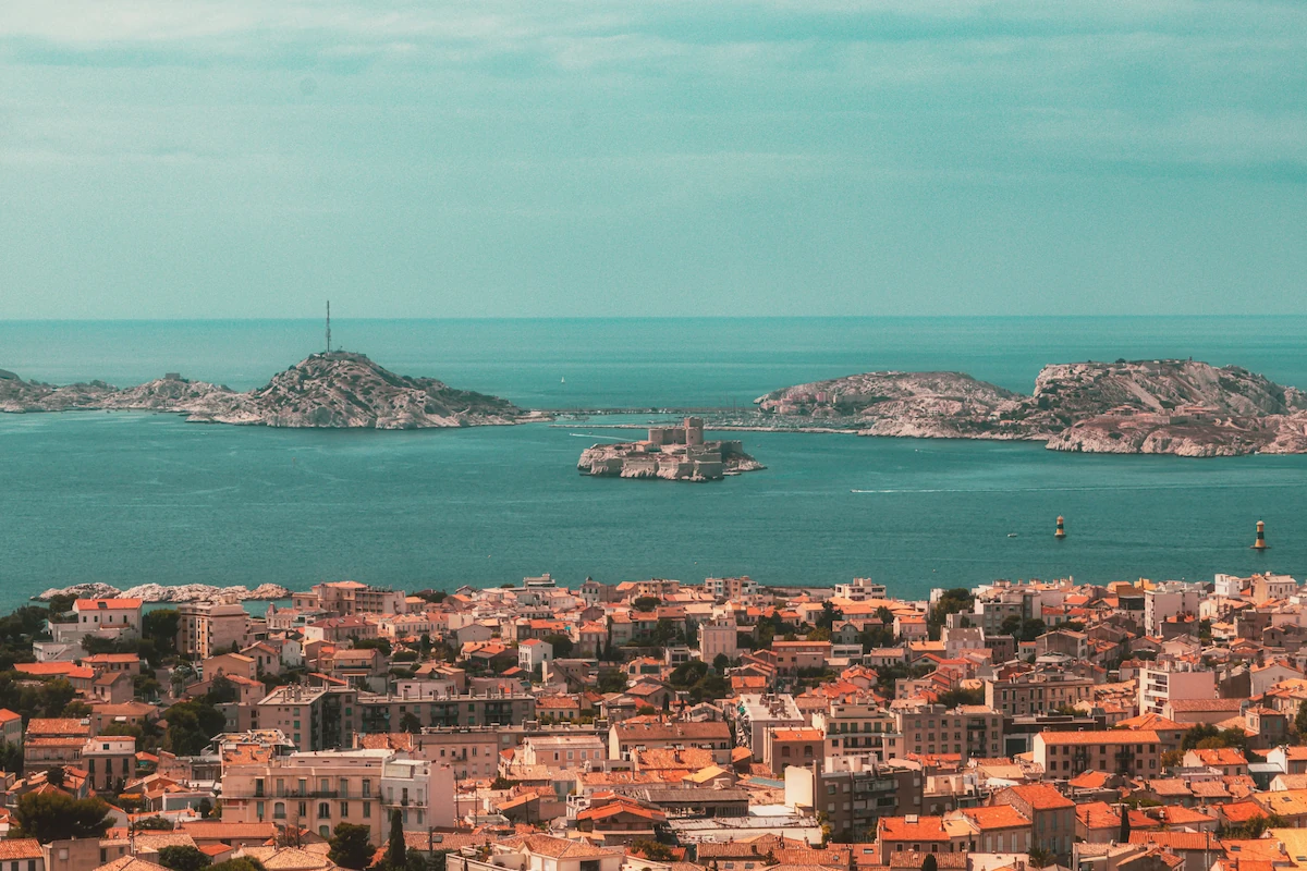 Marseille vue mer