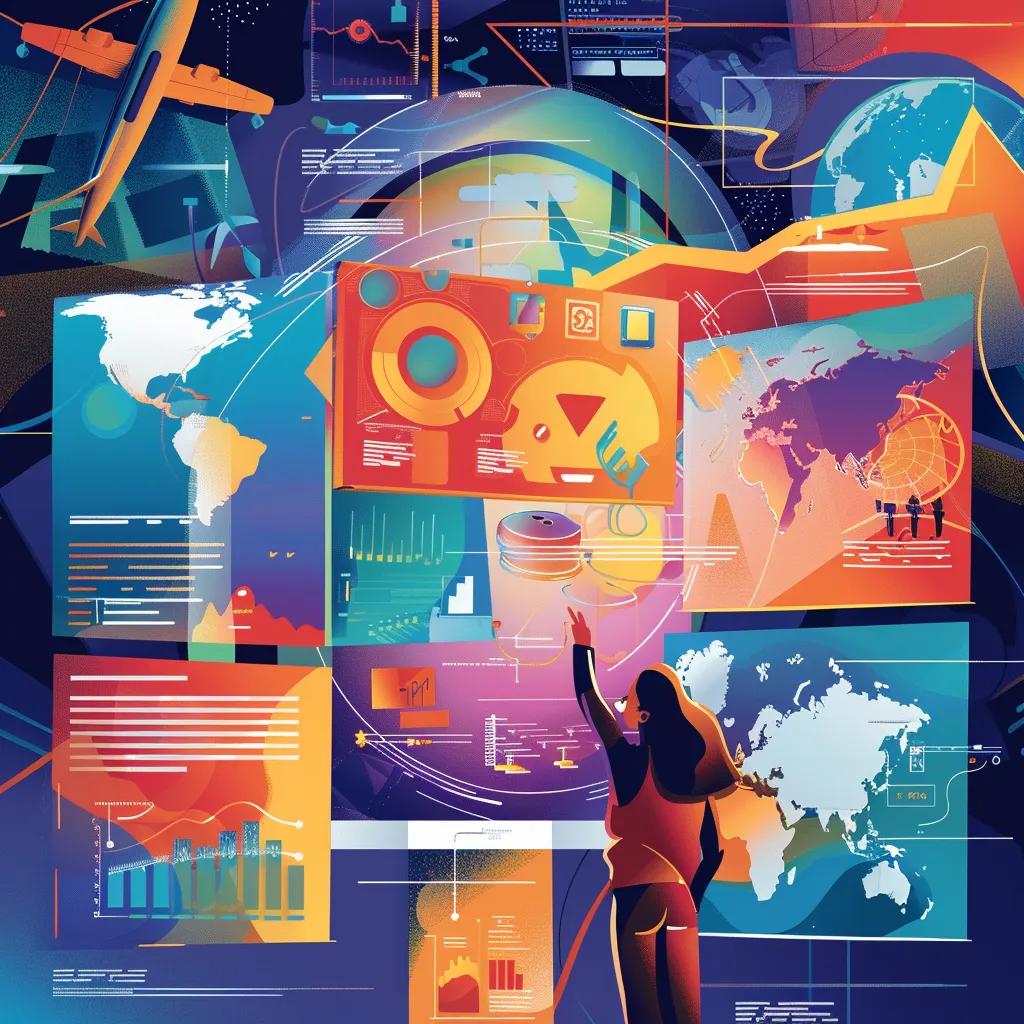 Marketing professional analyzing cultural elements for effective localization strategies