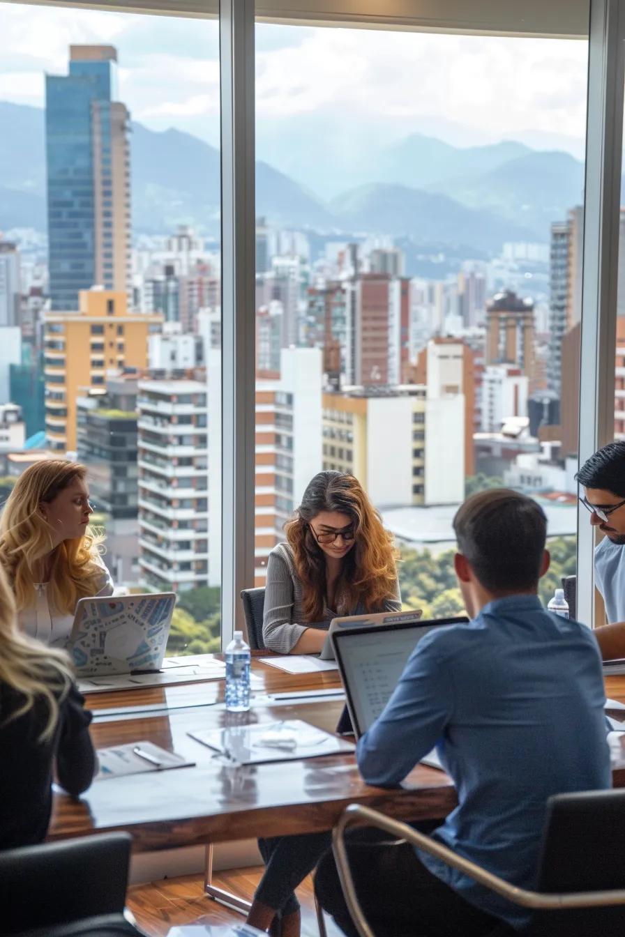 Marketing team developing tailored localization strategies for Spanish-speaking markets