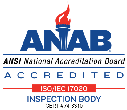 Brand Services is ANAB Accredited Inspection Body
