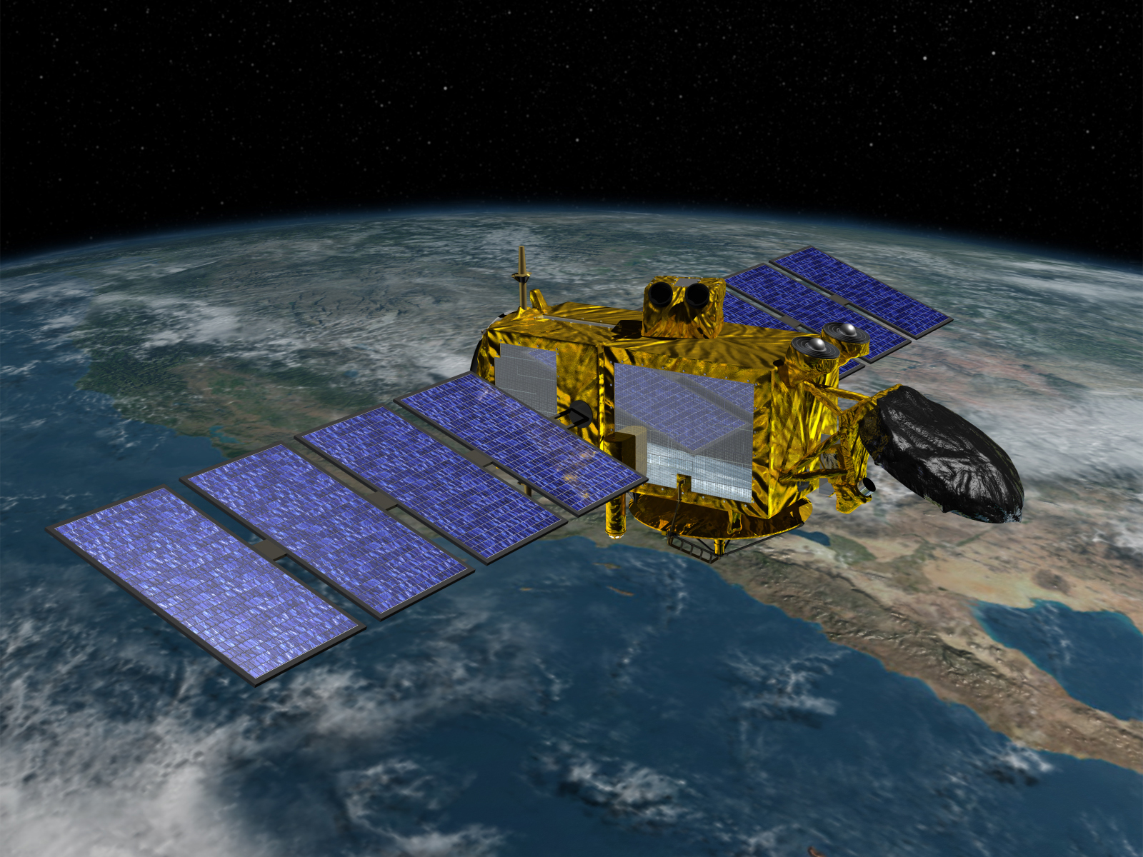 Climate Change Monitoring With Space Technologies
