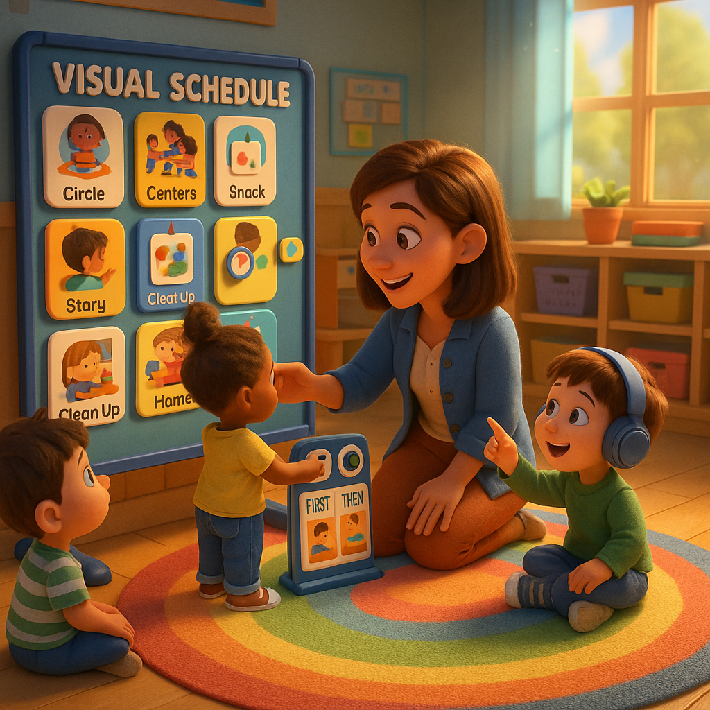 The Ultimate Guide to Visual Schedules in Preschool & Kindergarten Classrooms