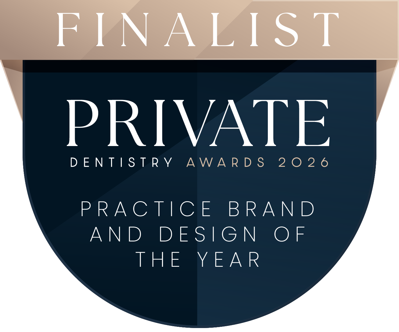 Private Dentistry Awards 2026 Finalist  - Practice Brand and design of the year