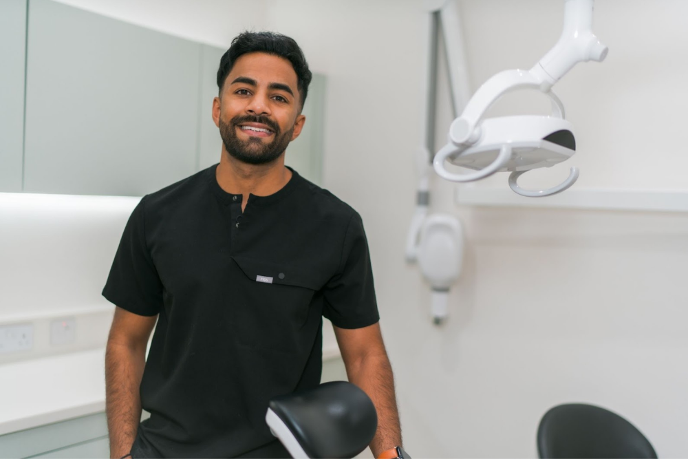 Dr Nev Jeyakumar implant dentist at Feel Good Dental in Croydon