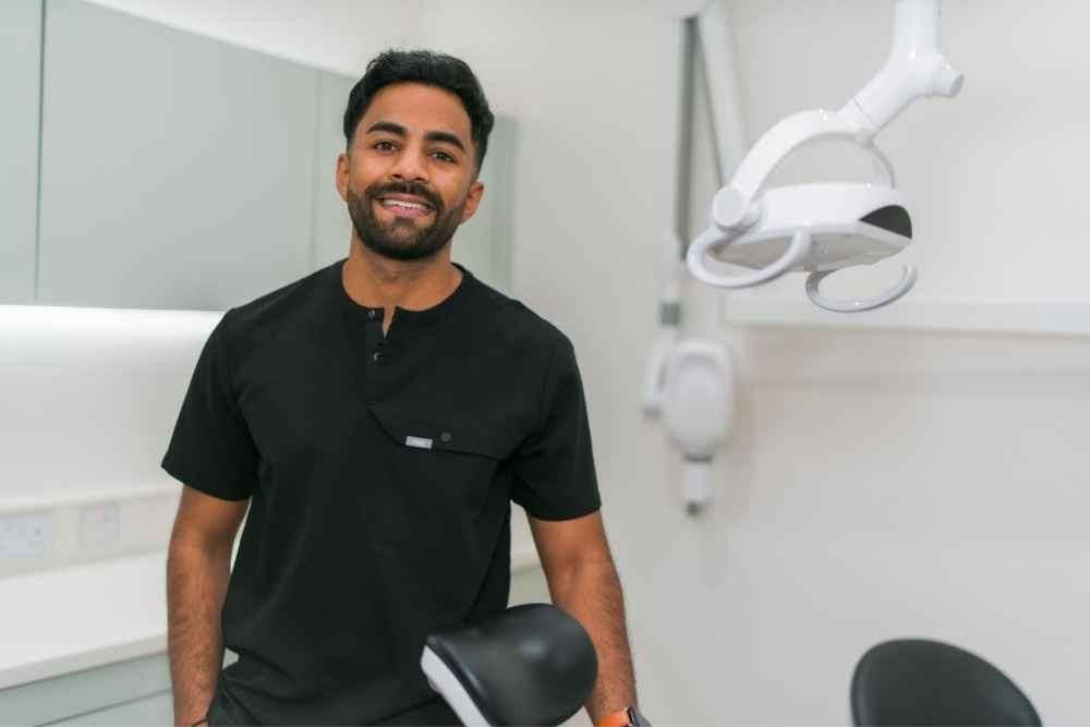 Dr Nev Jeyakumar, implant dentist at Feel Good Dental in Croydon