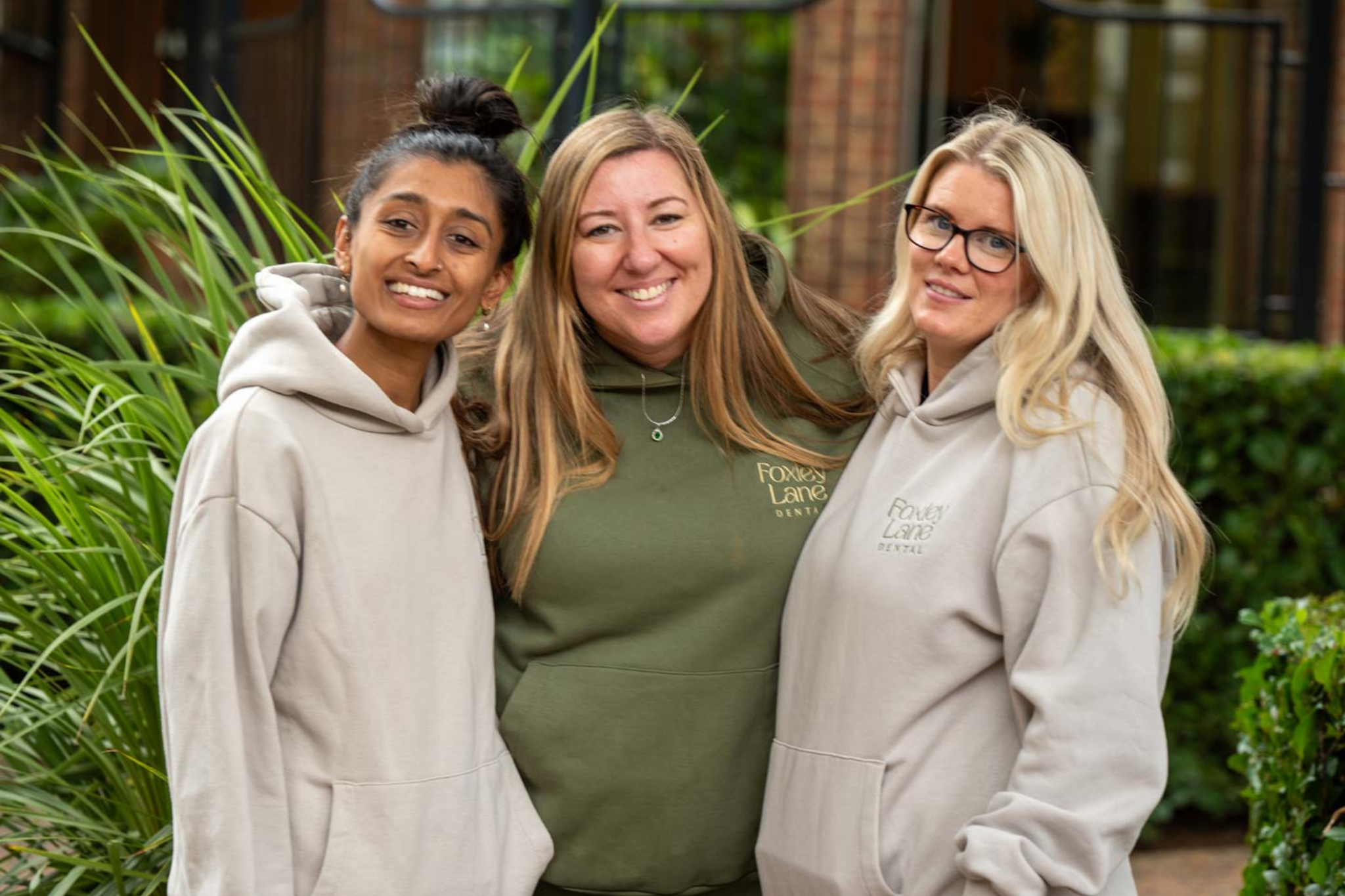 Foxley Lane Dental team supporting patients through full mouth dental implant treatment in Purley