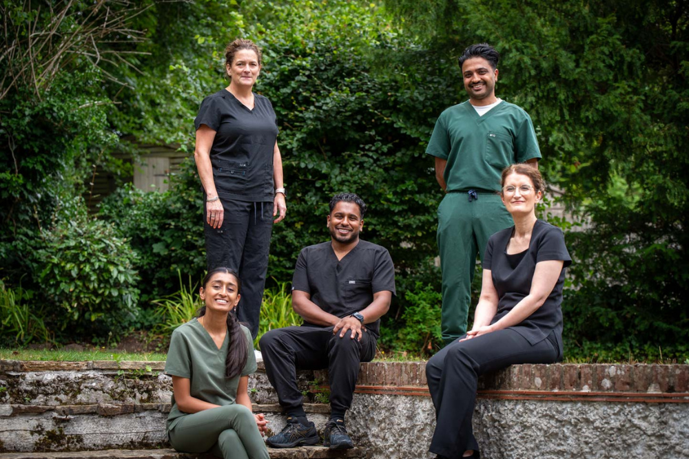 Experienced dental implant team providing tooth replacement treatment in Purley