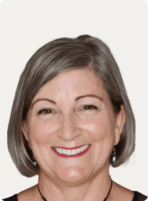 Image of a patient after Dental Crowns at Macquarie Street Dental.