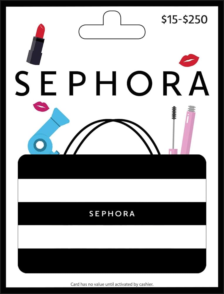 Sephora gift cards