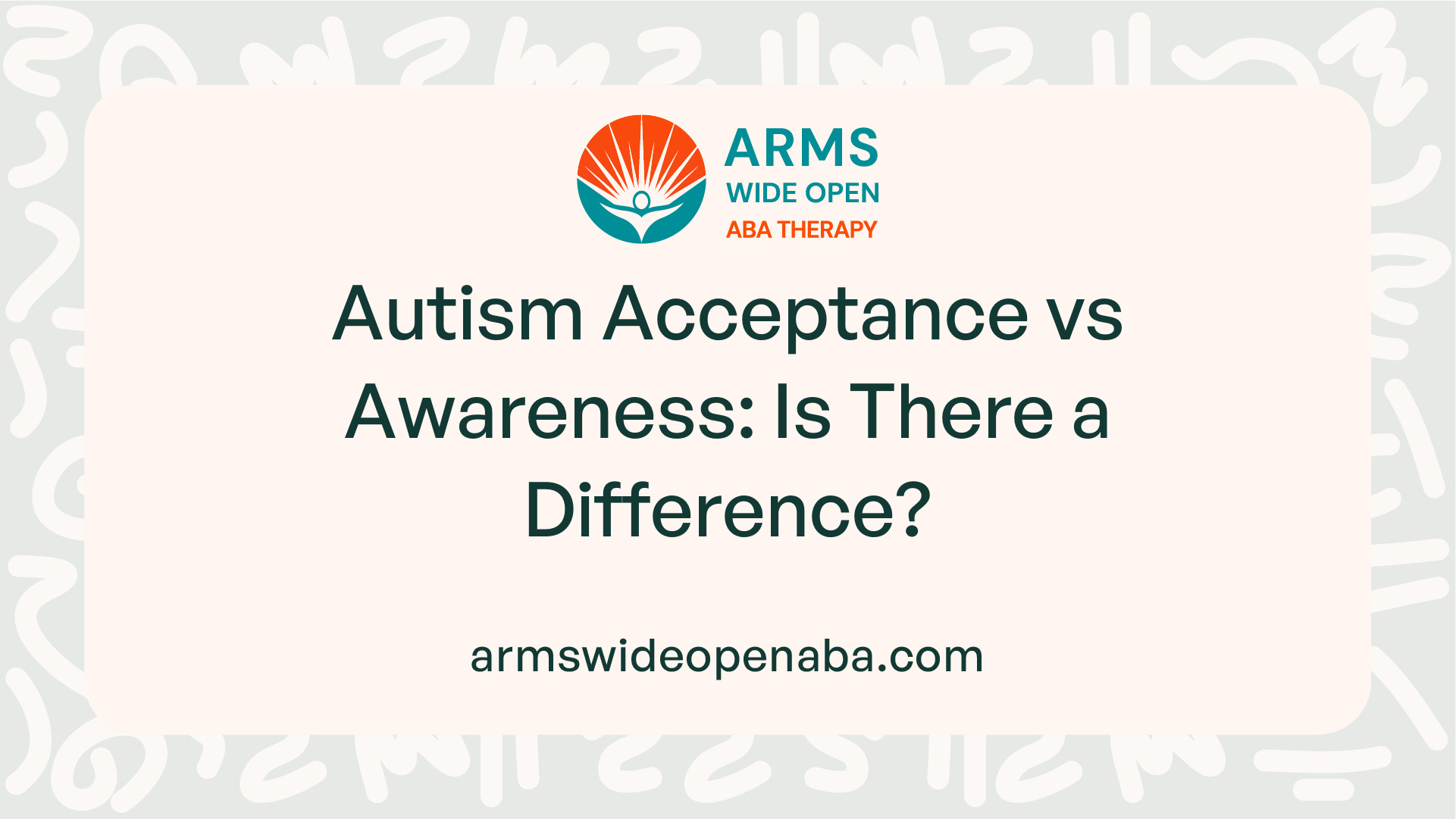 Autism Acceptance vs Awareness: Is There a Difference?