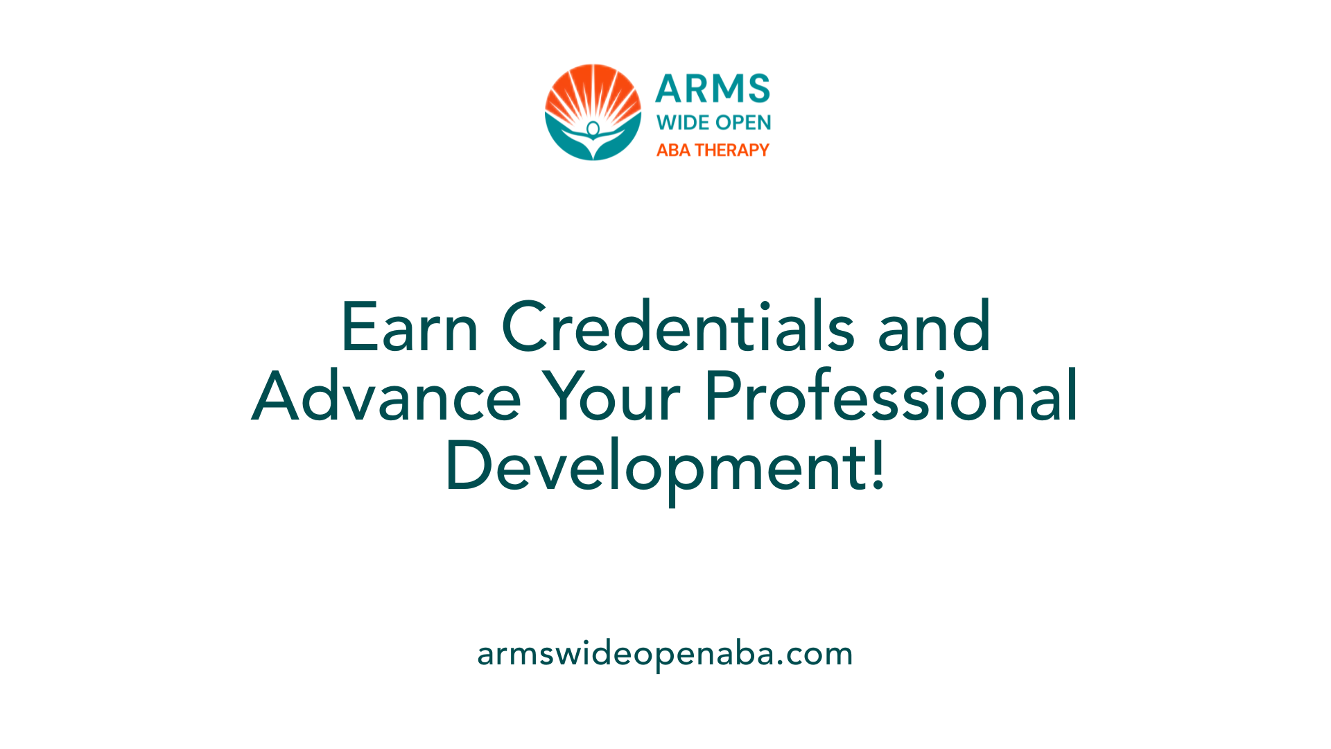 Earn Credentials and Advance Your Professional Development!